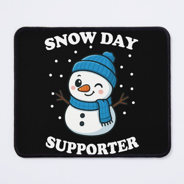 Item preview, Snow Day Supporter Snowman designed and sold by Lichtisign.