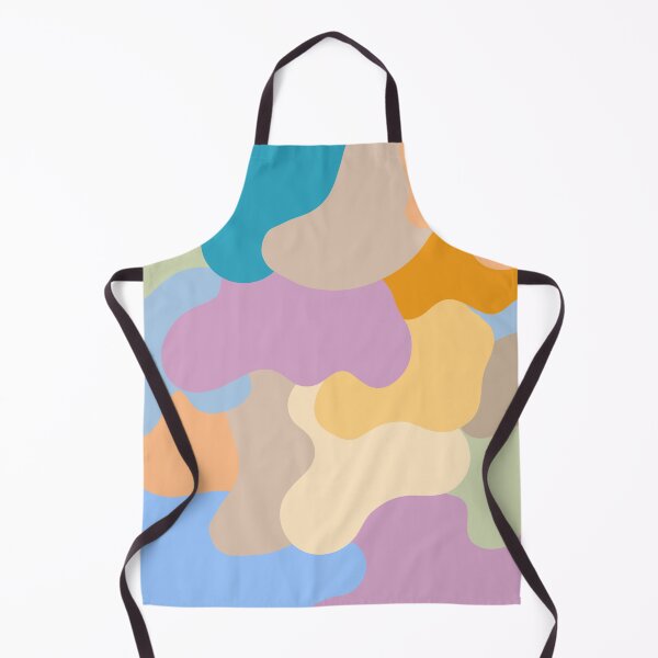 Item preview, Abstract Pastel Blob Art – Modern Colorful Fluid Pattern designed and sold by CreativeXHub.