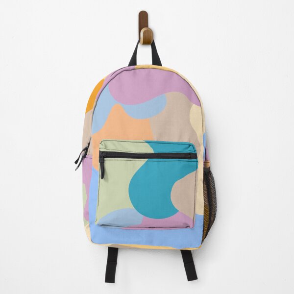 Item preview, Abstract Pastel Blob Art – Modern Colorful Fluid Pattern designed and sold by CreativeXHub.