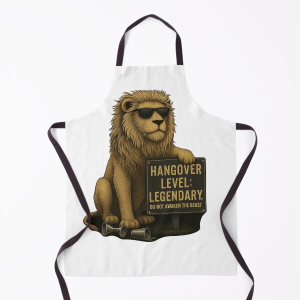 Item preview, Hangover Level Legendary – Cool Lion designed and sold by the-dovlat.