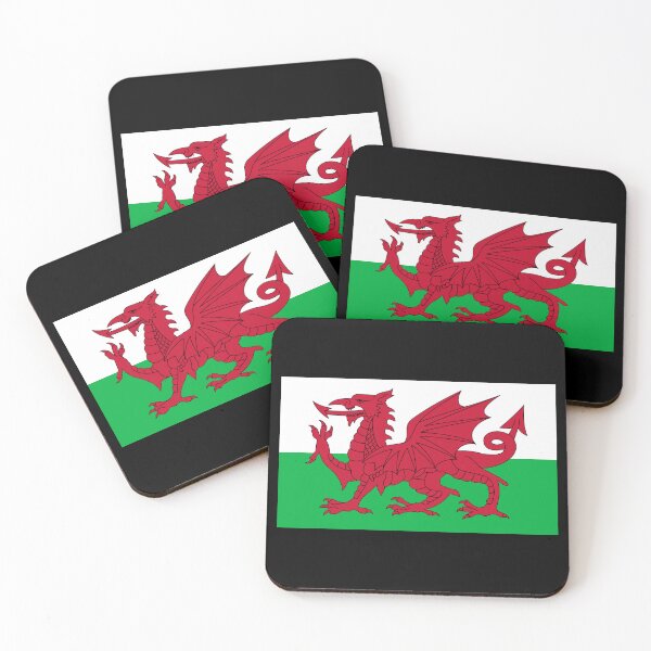Item preview, Welsh Flag - Red Dragon of Wales designed and sold by Jeallan Designs.