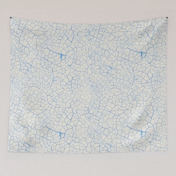 Item preview, Blue Crackle Porcelain Texture designed and sold by Kaleidoscope Print.