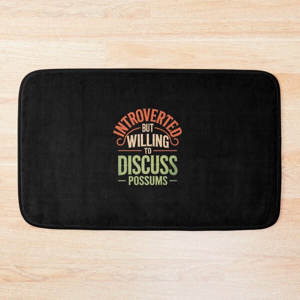 Item preview, Introverted But Willing To Discuss Possums Funny Animal Meme  designed and sold by HollyBellArtSte.