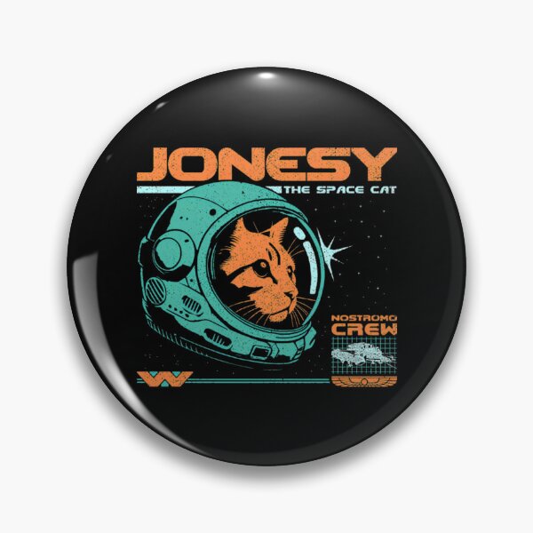 Item preview, Jonesy The Space Cat designed and sold by peggycantu.