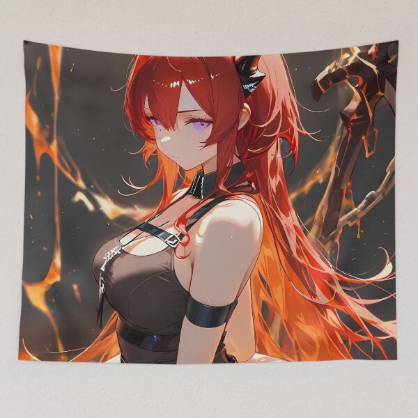 Item preview, Surtr Flame And Darkness Power Arknights Prelude To Dawn designed and sold by Raslbazola.