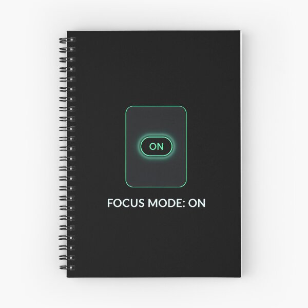 Item preview, Focus Mode ON | Minimal Neon Toggle Switch Design designed and sold by LVLUPXP.