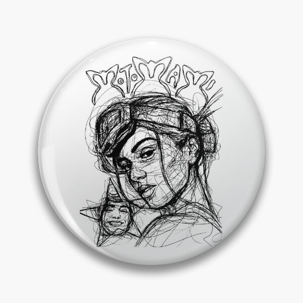 Item preview, Scribble Pop Art Singer Pop designed and sold by FourtyNinen.