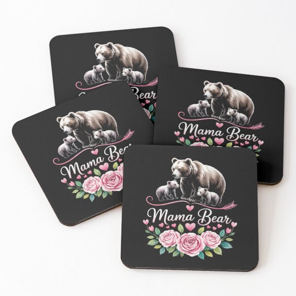 Item preview, Mothers Day Mama Bear With 2 Cubs Cute  designed and sold by RsFilsingerArt.