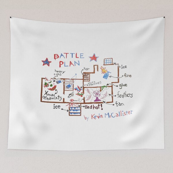 Item preview, Home Alone Kevin's Battle Plan designed and sold by peggycantu.