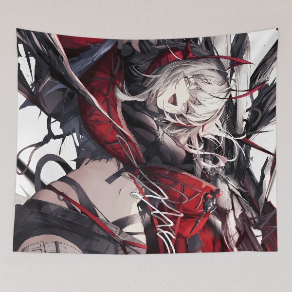 Item preview, Prelude W Arknights Battle Inferno Fury Anime Girl designed and sold by Raslbazola.