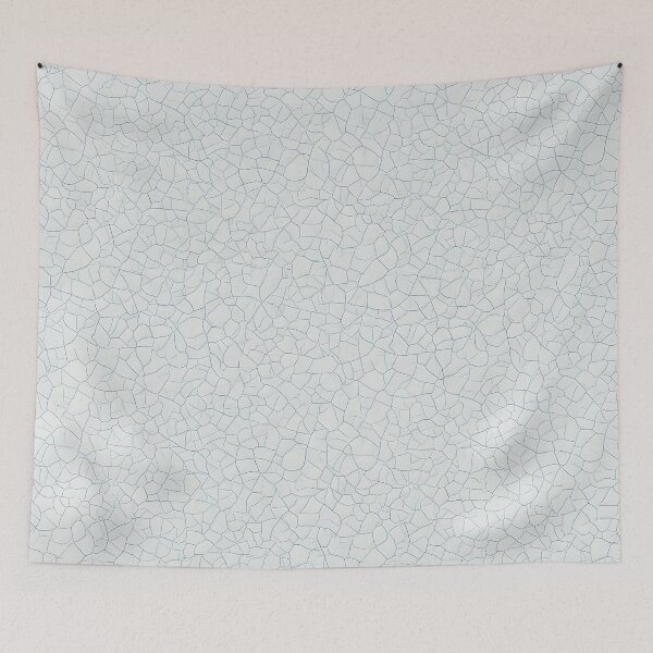Item preview, Pale Blue Crackle Porcelain designed and sold by Kaleidoscope Print.