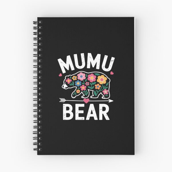 Item preview, MuMu Bear Cute Floral Mother's Day Family Matching Party  designed and sold by RsFilsingerArt.