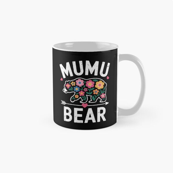 Item preview, MuMu Bear Cute Floral Mother's Day Family Matching Party  designed and sold by RsFilsingerArt.