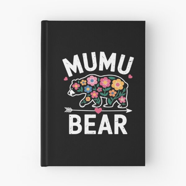 Item preview, MuMu Bear Cute Floral Mother's Day Family Matching Party  designed and sold by RsFilsingerArt.