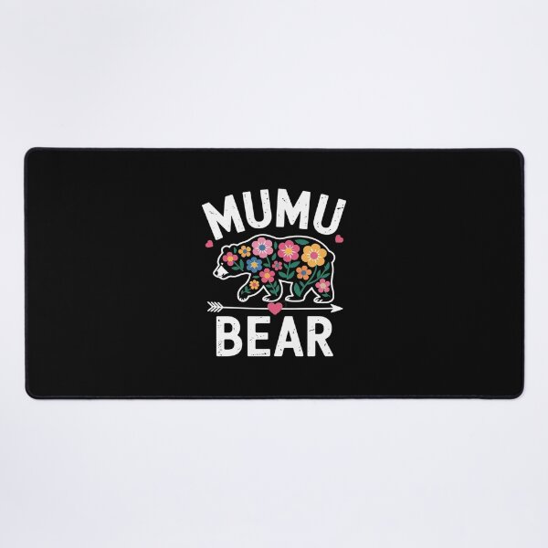 Item preview, MuMu Bear Cute Floral Mother's Day Family Matching Party  designed and sold by RsFilsingerArt.