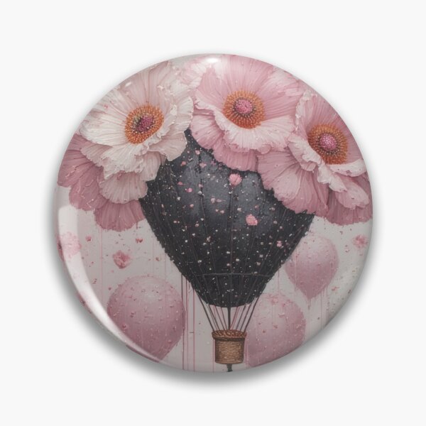 Item preview, Flower balloon fantasy in delicate colors designed and sold by Mianku | Für das Leben.