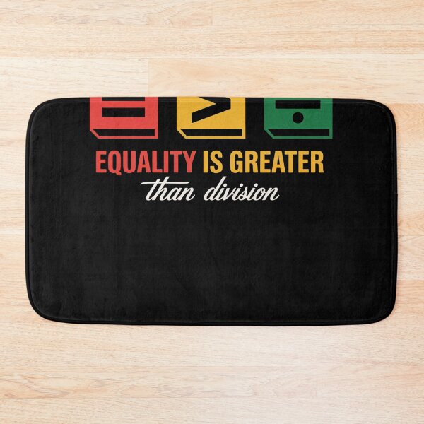 Item preview, Juneteenth Equality Is Greater Than Division Math designed and sold by RayhendersonArt.