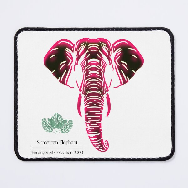 Item preview, Endangered Species - Sumatran Elephant designed and sold by EithyTwoAM.