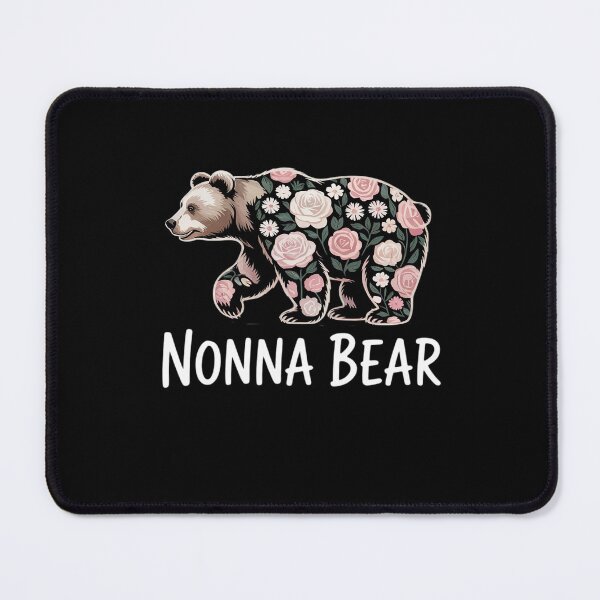 Item preview, Natalie Name Floral Personalized Mama Bear designed and sold by RsFilsingerArt.