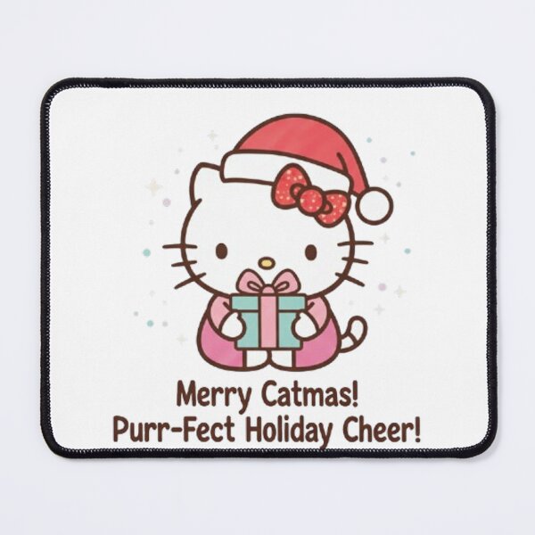 Item preview, Cute Kawaii Pink Kitty Christmas Gift designed and sold by Animartzx.