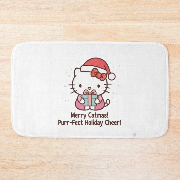 Item preview, Cute Kawaii Pink Kitty Christmas Gift designed and sold by Animartzx.