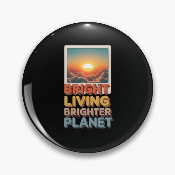 Item preview, Bright Living Brighter Planet Sustainable Future designed and sold by CultureSpec.