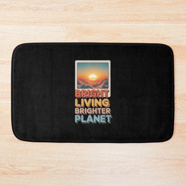 Item preview, Bright Living Brighter Planet Sustainable Future designed and sold by CultureSpec.