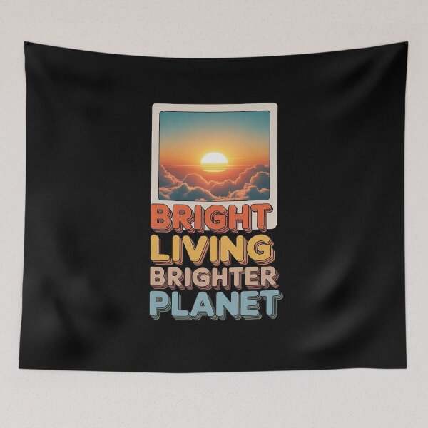 Item preview, Bright Living Brighter Planet Sustainable Future designed and sold by CultureSpec.