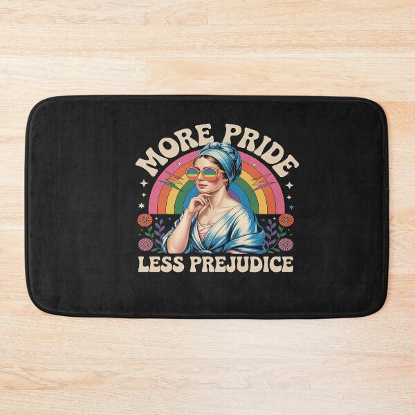 Item preview, More Pride Less Prejudice Lesbian Shirt for LGBTQ Pride Month designed and sold by VladimiaPutin.