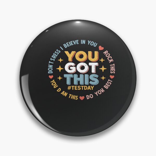 Item preview, Motivational Testing Day Design Teacher Student You Got This designed and sold by VladimiaPutin.