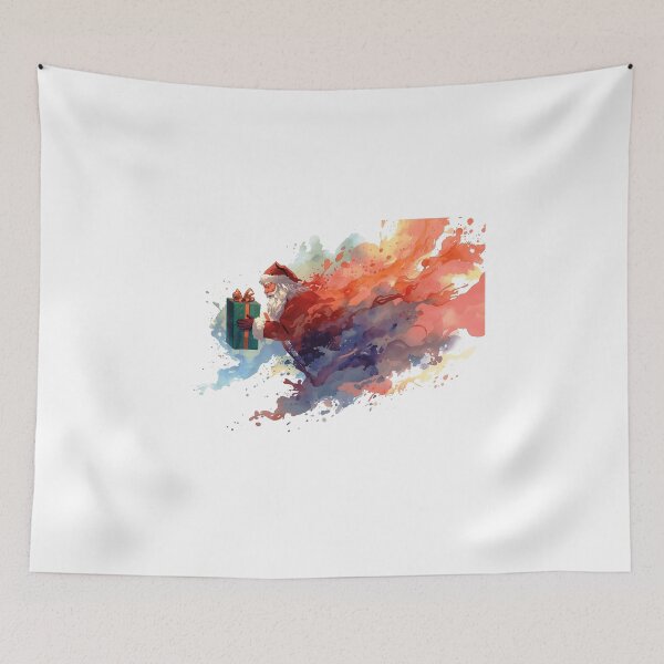 Item preview, Christmas Special Watercolor Design (Santa Claus) designed and sold by NAIRVANA.