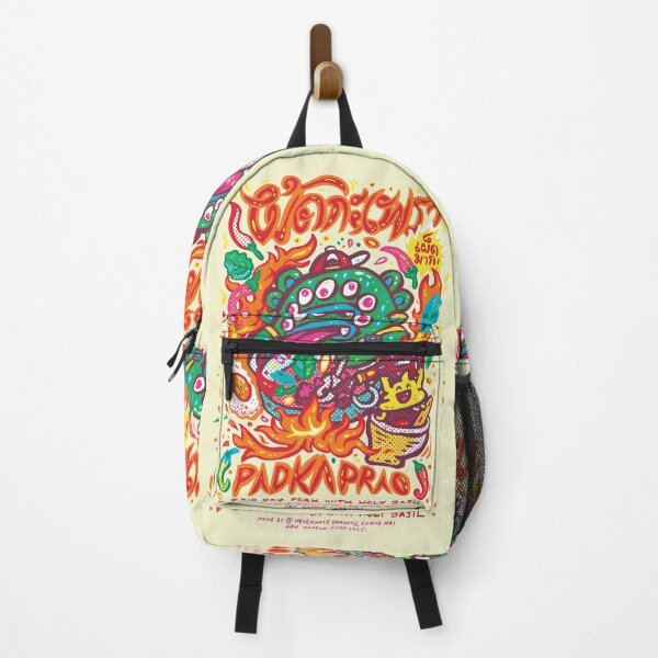 Item preview, Pad ka prao, Stir fry pork with holy basil, Hand drawing designed and sold by Ken Hamala.