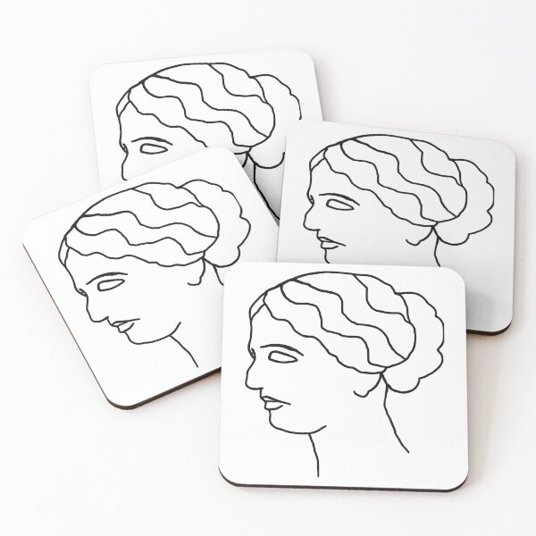 Item preview, Greek Woman Lineart designed and sold by nickiibird.