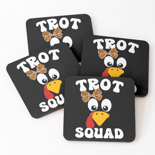 Item preview, Thanksgiving Squad Gobble Cute Fall 80s Trot Happy designed and sold by CalvinVanAuken.