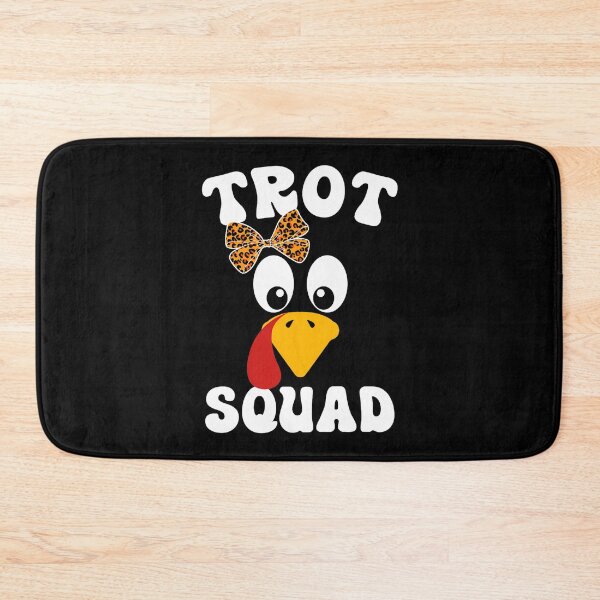 Item preview, Thanksgiving Squad Gobble Cute Fall 80s Trot Happy designed and sold by CalvinVanAuken.