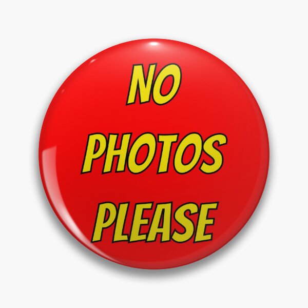 Item preview, No photos please comic burst designed and sold by MayasTrinkets.