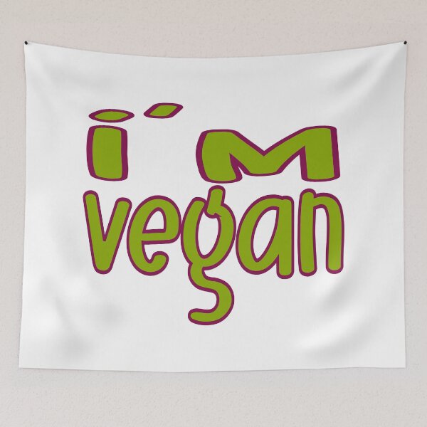 Item preview, i'm vegan (gift for vegan person) designed and sold by sednalafandy79.