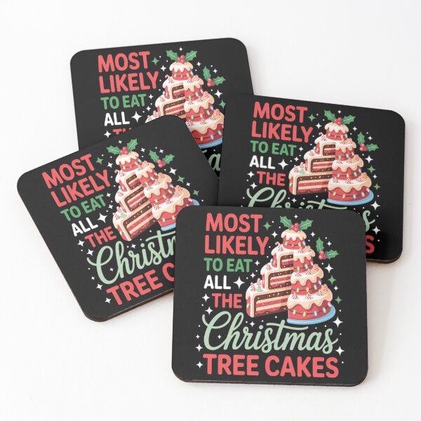 Item preview, Christmas Most Vintage The Likely Classic Tree Funny All Eat Cakes To Retro designed and sold by MediarMedic.