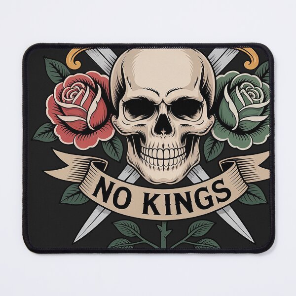 Item preview, No Kings Tattoo Design designed and sold by VladimiaPutin.