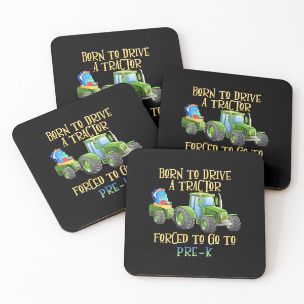 Item preview, Kids Born To Drive Tractor Forced To Go To Pre-K Kindergarten designed and sold by DanaKathe.
