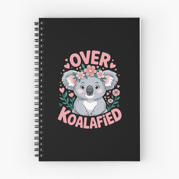 Item preview, Over Koalafied Cute Pastel Colorful Funny Koala bear  designed and sold by RsFilsingerArt.