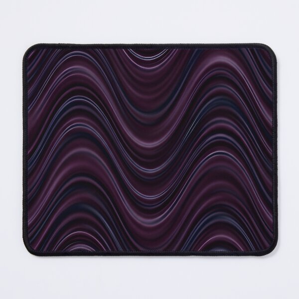 Item preview, Dark Plum Silk Waves designed and sold by Kaleidoscope Print.