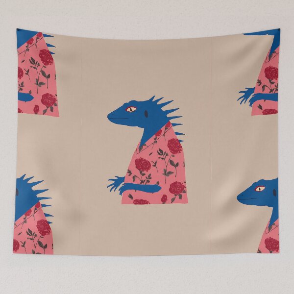 Item preview, Magical Whimsical Basilisk Serpent designed and sold by bapupa.