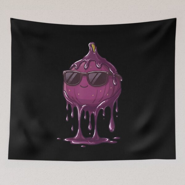 Item preview, Cool Drippy Fig Cartoon T-Shirt designed and sold by LashondaGreen89.