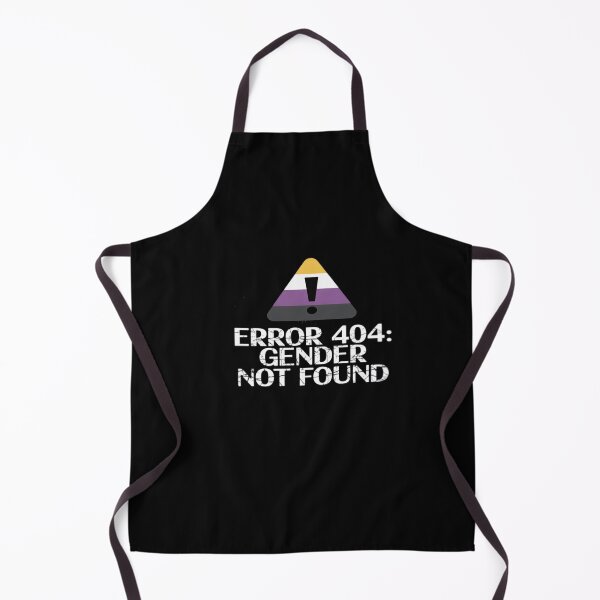 Item preview, Nonbinary Error Gender Not Found Funny Non Binary Enby Lgbtq designed and sold by VladimiaPutin.