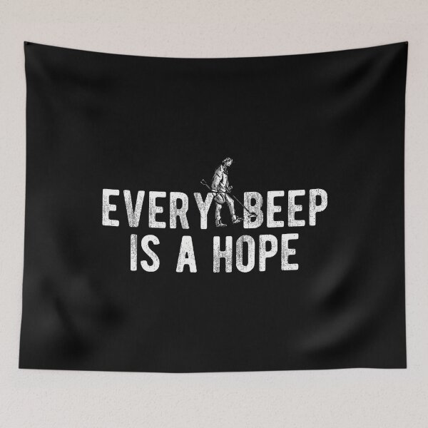 Item preview, Every Beep Is A Hope Dirt Fishing 	 Detector designed and sold by JaneJanie.