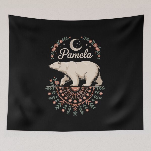 Item preview, Pamela Name Boho Floral Personalized Mama Bear Pamela  designed and sold by RsFilsingerArt.