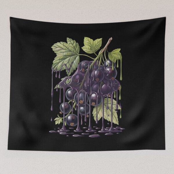 Item preview, Dripping Blackcurrant Fruit Art Tee designed and sold by LarryMBrown.
