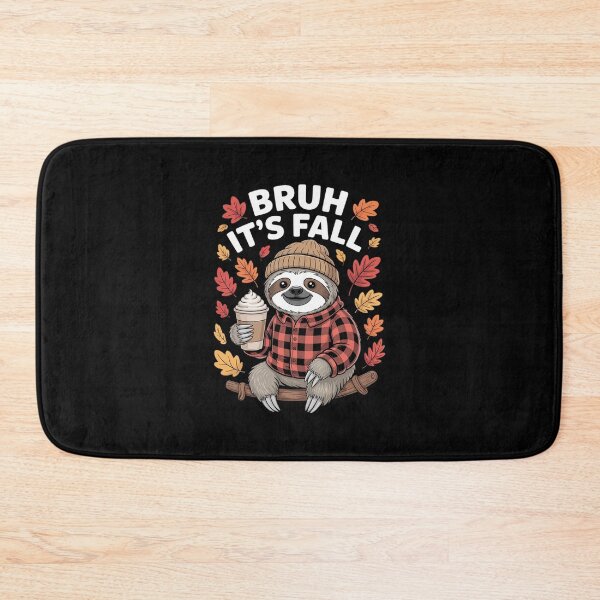 Item preview, Bruh It's Fall Sloth Pumpkin Spice Funny Autumn Thanksgiving designed and sold by CultureSpec.