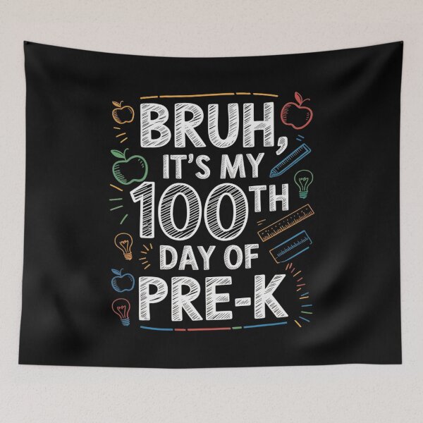 Item preview, Bruh It's My 100th Day Pre-K 100 Days of School for Boys designed and sold by CultureSpec.